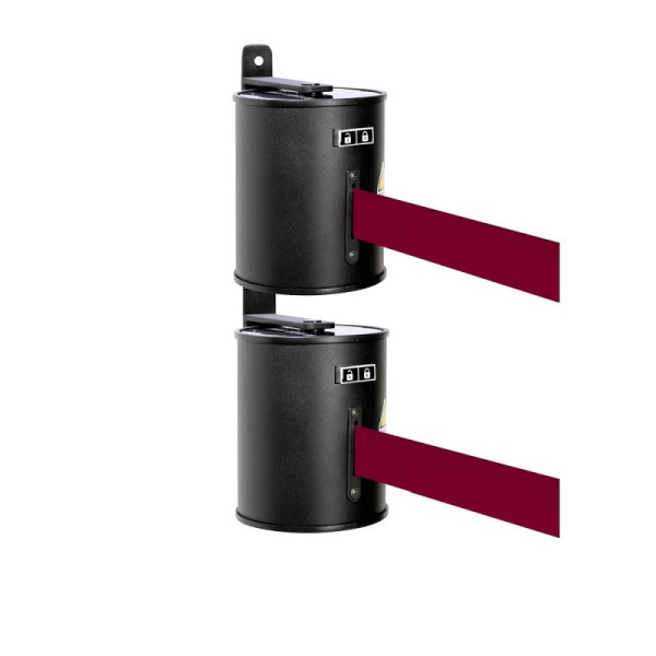 Stein HGS Wandgurtkassette -P-Line Double-, burgunder, 34247-15