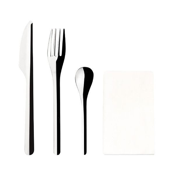 Comas Set Chuchillo Tenedor Einwegbesteck aus Edelstahl (50 Stück), DM275, 18425734081849