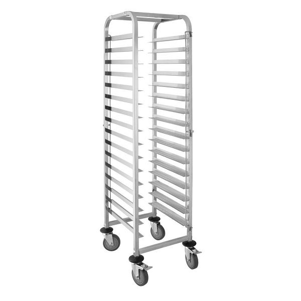 Vogue 16-stufiger Tablett-Räumwagen, robuste Konstruktion, FS379
