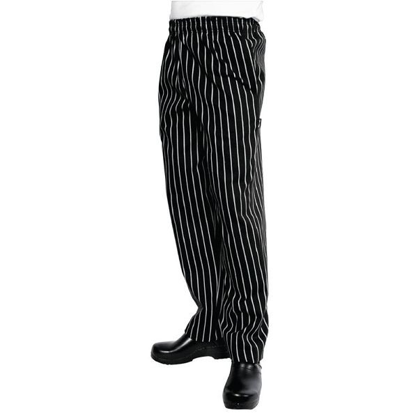 Chef Works Lockere Designer-Kochhose gestreift S, A940-S
