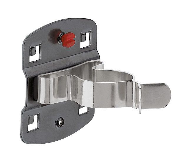 Kappes RasterPlan Werkzeugklemme D 25 mm, einfach große Grundplatte anthrazitgrau, 4043.00.1108