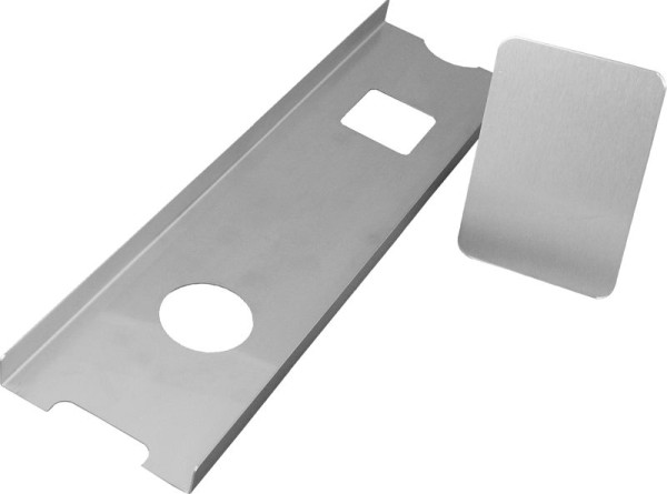 Moedel Spachtelschablone "Punkte und Quadrate", Edelstahl, 50 mm Symbolgröße, 55841