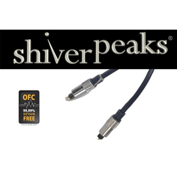 shiverpeaks PROFESSIONAL Lichtwellenleiterkabel 6,0mm, Toslink-Stecker - Toslink-Stecker, 0,5m, 69006-0.5SPP