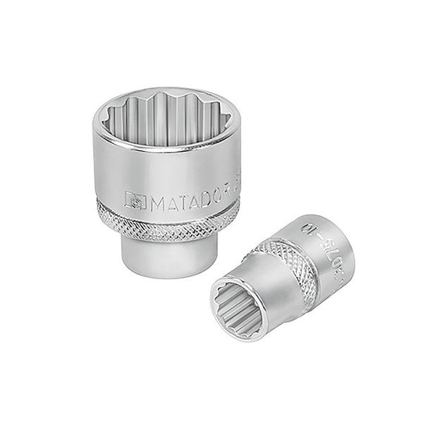 MATADOR Steckschlüssel-Einsatz, 12-kt. 3/8": 3/8" AF, 3075 8005