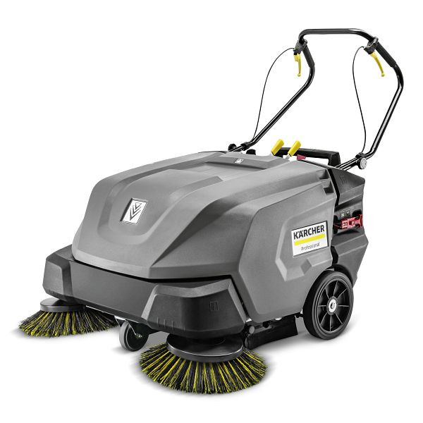 Kärcher Handgeführte Kehrsaugmaschine KM 85/50 W Bp Pack 2SB, Max. Flächenleistung: 3825 m²/h, 1.351-119.0
