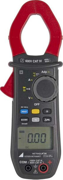 Gossen Metrawatt Vielfachmesszange für Strom, Spannung und Frequenz, 600 V CAT IV, M312J