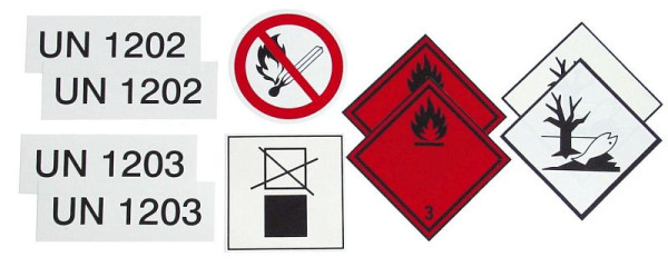 Cemo Klebeschilder-Set, zur Nachrüstung der DT-Mobil Easy, 10261, 4052886319765