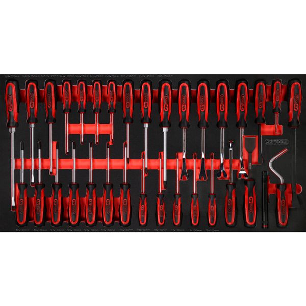 KS Tools PERFORMANCEplus Werkzeugsatz 33-teilig Schraubendreher, 813.0033