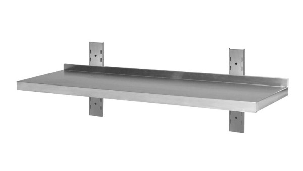 Skyrainbow Wandbord Edelstahl verstärkt, 1 Boden, 160x30 cm, THWBS1R163S