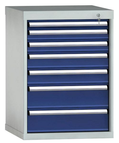 KLW Schubladenschrank, 800 x 572 x 605 mm, 27x27 Einheiten, EA / 100 kg, SEA0800-07EP-001
