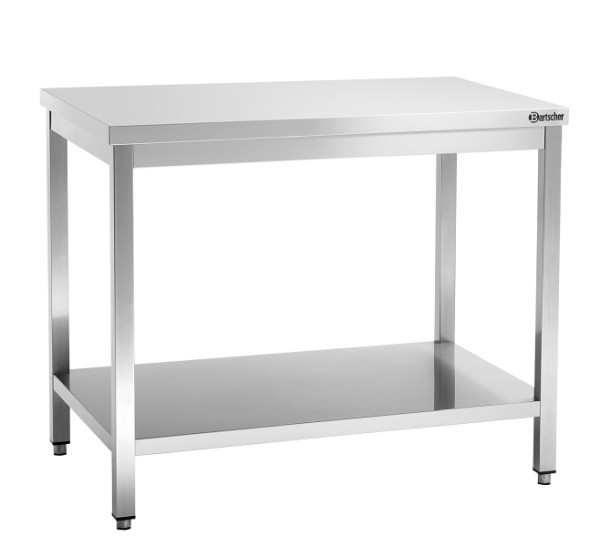 Bartscher Arbeitstisch 700, B1000, Fest verschweißt, 307107