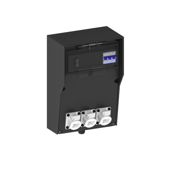 ELSPRO Stationärer Sicherheitstranformator TRIER, 2000 VA, Spannung: Ausgang: 42 V, 3848104