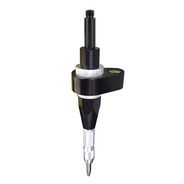 proNIVO Absteck- und Markierspitze mit 5/8"-Gewinde und Libelle, 218-PNMP