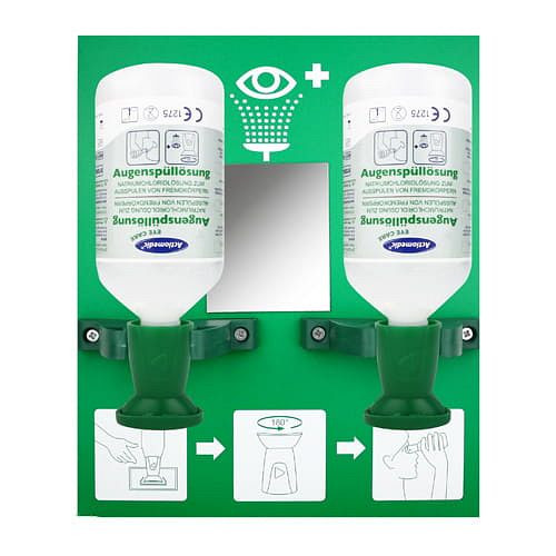 MBS Medizintechnik Augenspülstation DOUBLE 1 inkl. 2xNaCl 500ml, 100726