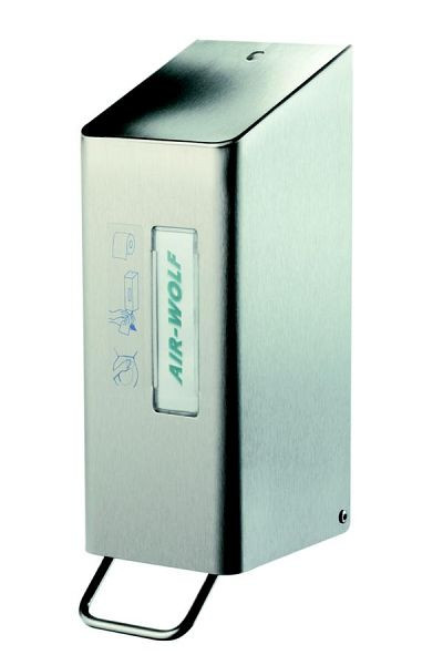 Air Wolf WC-Sitzreiniger, Serie Omega, H x B x T: 288 x 97 x 142 mm, Edelstahl beschichtet, 29-016