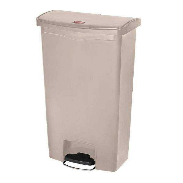 Rubbermaid Slim Jim Front Step Pedaleimer beige 68L, GL033