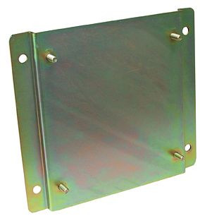 Ebinger Montageplatte, Stahlblech verzinkt, erleichterte Montage, 1.610.004