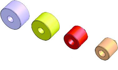 KS Tools Zentrierhülse 25 mm, für 150.2450, 150.2454, 4042146591550