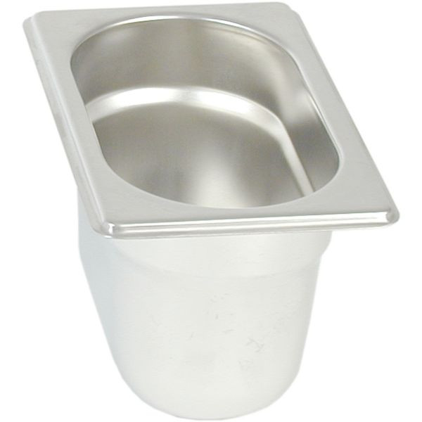 Stalgast Edelstahl Gastronormbehälter, Serie OnSet, GN 1/9 (65 mm), GN1919065