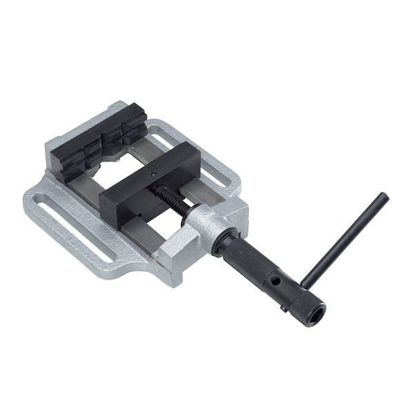 ELMAG PROFI-Maschinenschraubstock 5'/ 125 mm, mit Prismenbacke, Spannweite 120mm, 16084