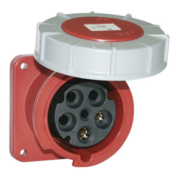 ELSPRO CEE-Einbausteckdose 5 polig/63A/400V/6h/IP66/67/gerade, AD3865