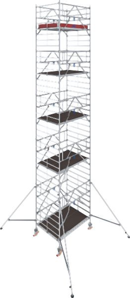 Krause Stabilo Fahrgerüst S5000 Feldlänge: 2,00m, Arbeitshöhe: 11,3m, 786081