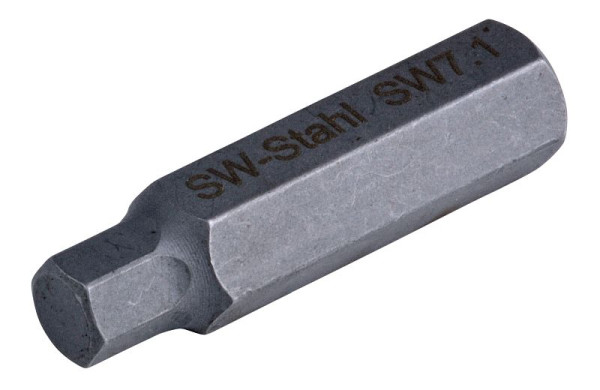 SW-Stahl Schraubendrehbit, 3/8", Innensechskant, Übermaß, 7,1 mm, 05037L