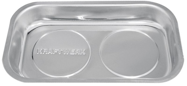 Kraftwerk Magnetteller rostfrei 240x140x40 mm, 2 x 1200 g, 2951