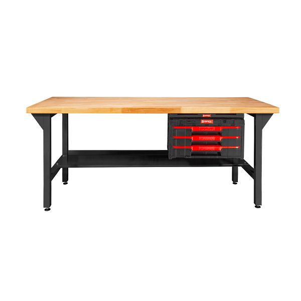 ADB "CONFIX"-Qbricks Werkbank 3SL, B2000xT750xH850mm, 42793