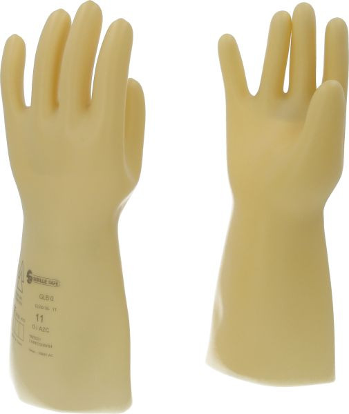 KS Tools Elektriker-Schutzhandschuh mit Schutzisolierung, Größe 11, Klasse 0, weiß, 117.0052