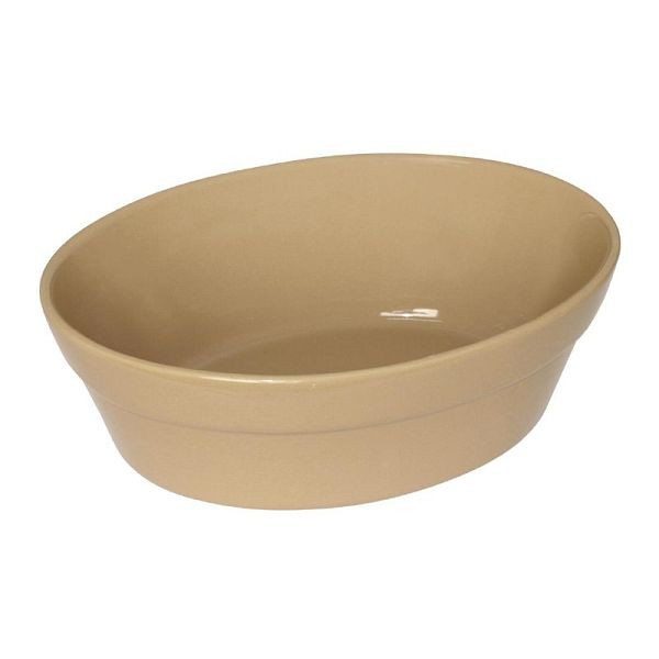 Olympia Stoneware ovale Auflaufformen 18cm, VE: 6 Stück, C109