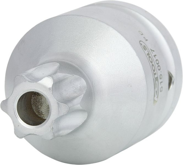 KS Tools 3/4" Kraft-Bit-Stecknuss Torx mit Bohrung, kurz, TB80, 515.0017