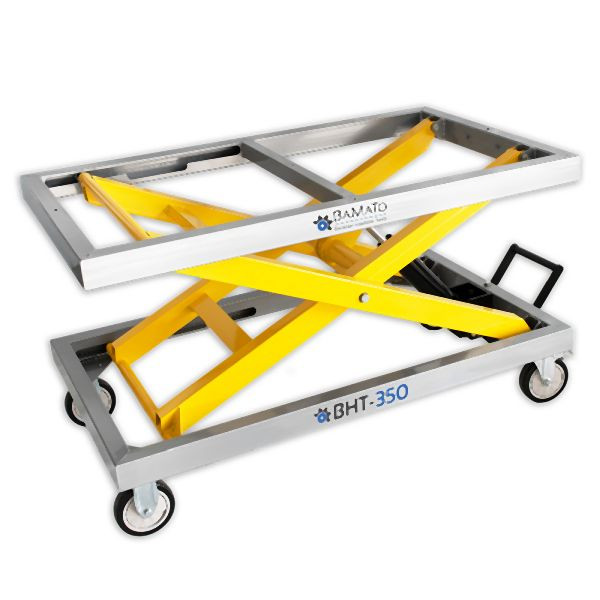 BAMATO Hubtisch, Hubhöhe 430 mm / 1030 mm, 650 x 1270 mm, BHT-350