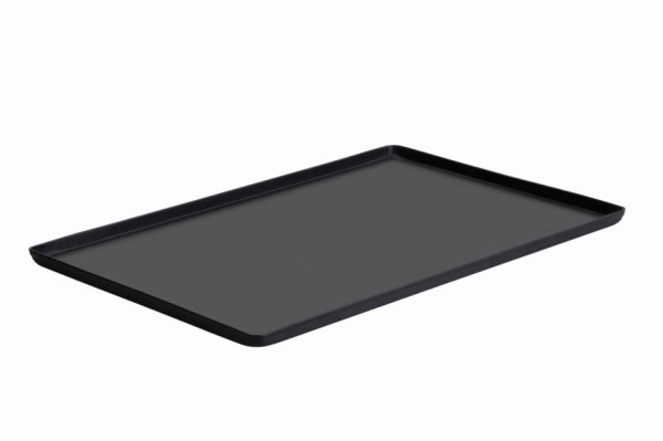 Schneider Ausstell-/Thekenblech "schwarz", Alu, pulverbeschichtet, 300 x 400 x 10 mm, 154098