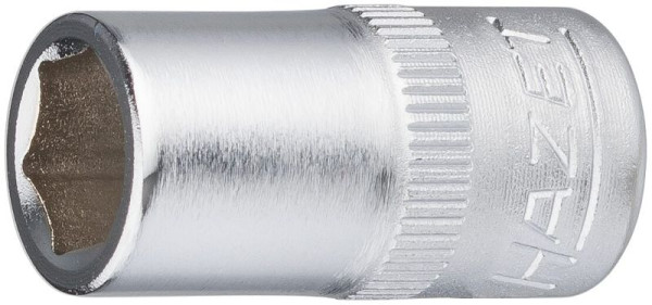 Hazet Steckschlüsseleinsatz, Sechskant, Vierkant hohl 6,3 mm (1/4 Zoll), 8 mm, Mit Rändelung, 850-8