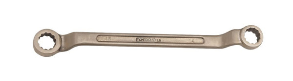 KS Tools BRONZEplus Doppel-Ringschlüssel gekröpft 8x9 mm, 963.7375
