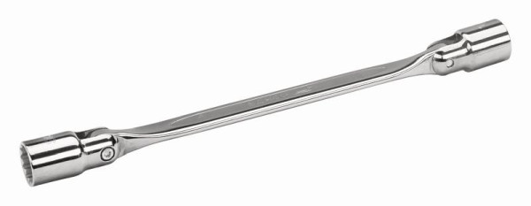 Bahco Doppel-Gelenksteckschlüssel, 12kant, SW 16 x 17 mm, 4040M-16-17