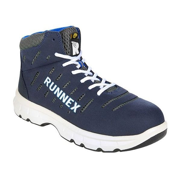 RUNNEX S1P-ESD-Sicherheitsschnürstiefel FlexStar, Größe: 48, VE: 1 Paar, 5174-48