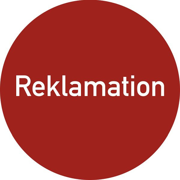 Moedel Reklamation, Folie, wiederablösbar, Ø 35 mm, VE: 500 Stück/Rolle, 99782