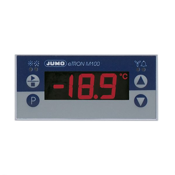 JUMO Elektronischer Kühlstellenregler, 2 Messeingänge, 4 Relais, 2 Einsteckfühler, RS485, 00483010