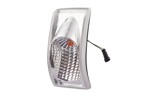 HELLA Blinkleuchte, Halogen, 12V, Einbau/Schraubanschluss, Lichtscheibenfarbe: glasklar, Stecker: AMP, rechts/links, 2BA 008 805-211