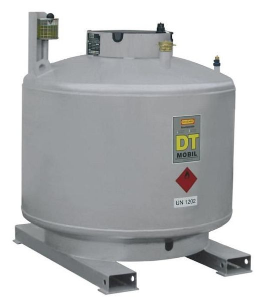 Cemo Dieseltank-Mobil 980l, doppelwandig lackiert, 7383