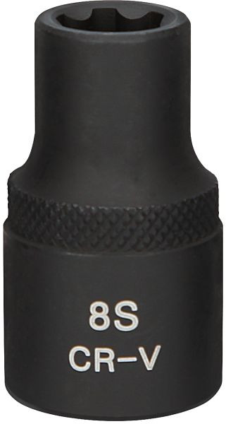 KS Tools 1/2" RIBE Stecknuss M8S, 911.0897, 4042146820551