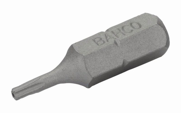 Bahco 1/4" Bits, 25 mm, Torx®, TR 7, 3er Pack, Sicherungsstift, 59S/TR7-3P