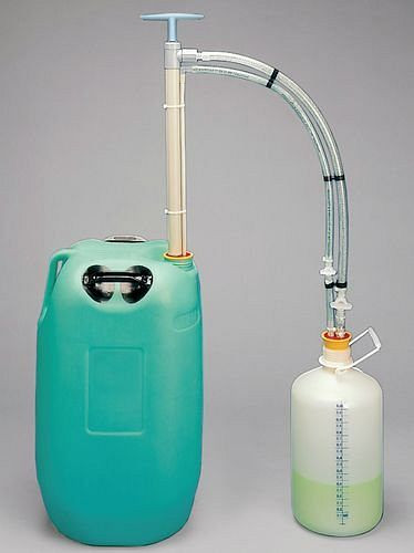 DENIOS Fasspumpe gasdicht aus PP, mit universal Adapter, 200215
