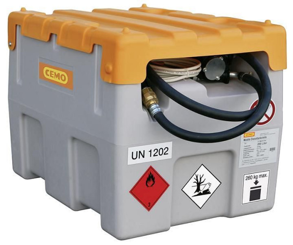 Cemo Dieseltank-Mobil Easy 200 L, 24V, AZV, DE, 10112, 4052886326510