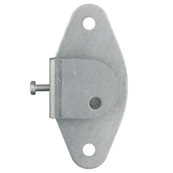 JUMO Blechflansch aus Stahl, verzinkt, für Durchmesser 10 mm, 00084190