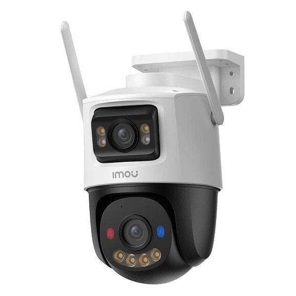 Imou Cruiser Dual 2 10MP, innovative WLAN-Überwachungskamera mit zwei Objektiven, 360° Schwenk- und Neigefunktion, Nachtsicht in Vollfarbe, imc210