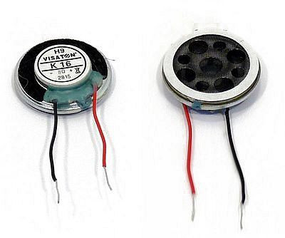 Visaton Kleinlautsprecher mit einer frontseitig angebrachten Klebefläche K 16 - 8 Ohm, 2815