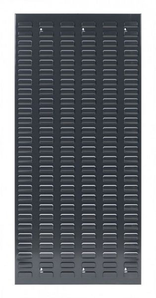 ADB Schlitzplatte, senkrechte Kiemenschlitzung, L456xB987mm, Farbe grau, RAL 7016, 23080